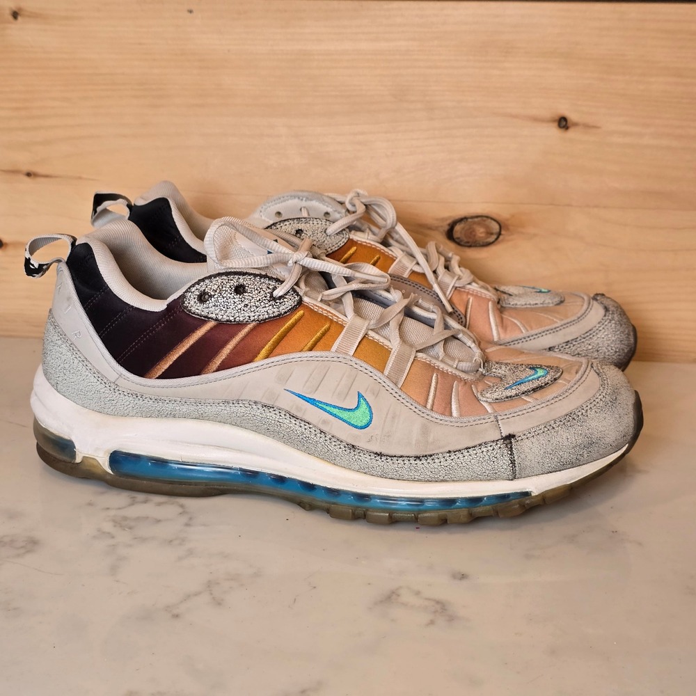 Nike Air Max 98 La Mezcla Sneakers Mens 14 CI1502-001 Queen Leo